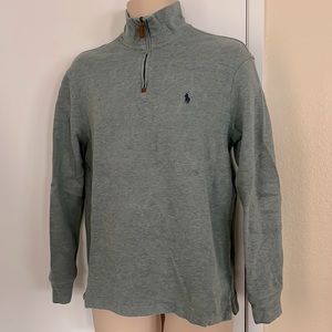 Polo by Ralph Lauren Men’s Small pullover soooo soft green w/subtle blue thread
